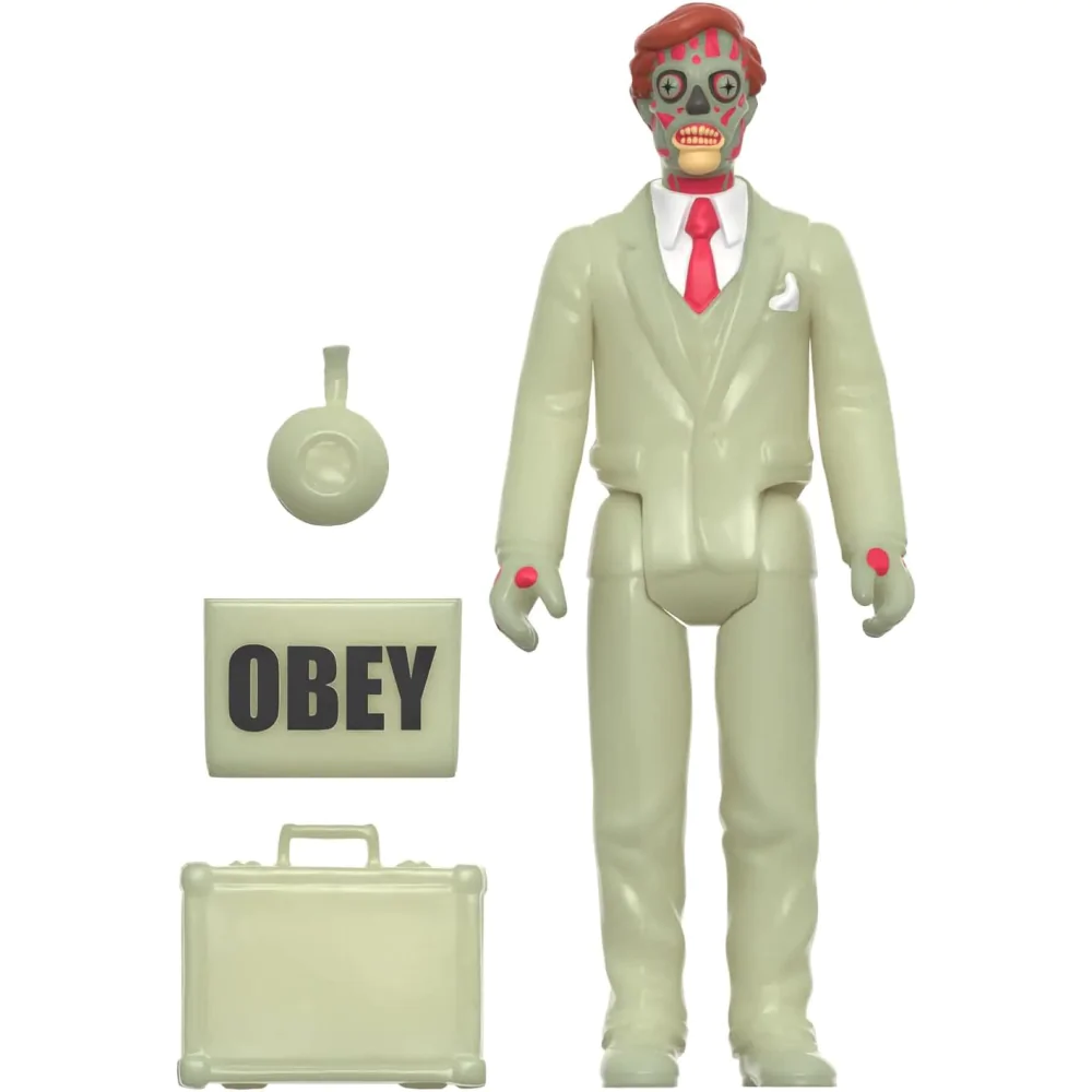 Sie leben ReAction Actionfigur Wave 02 Male Ghoul (Glow) 10 cm Produktfoto