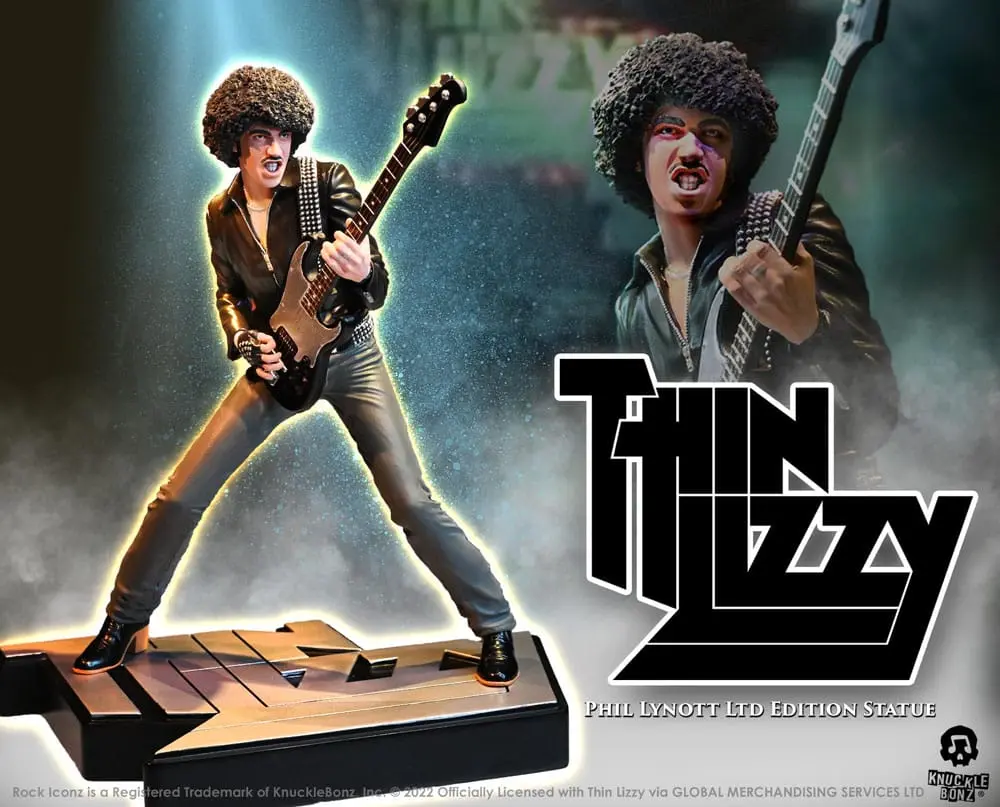 Thin Lizzy Rock Iconz Statue Phil Lynott 20 cm Produktfoto