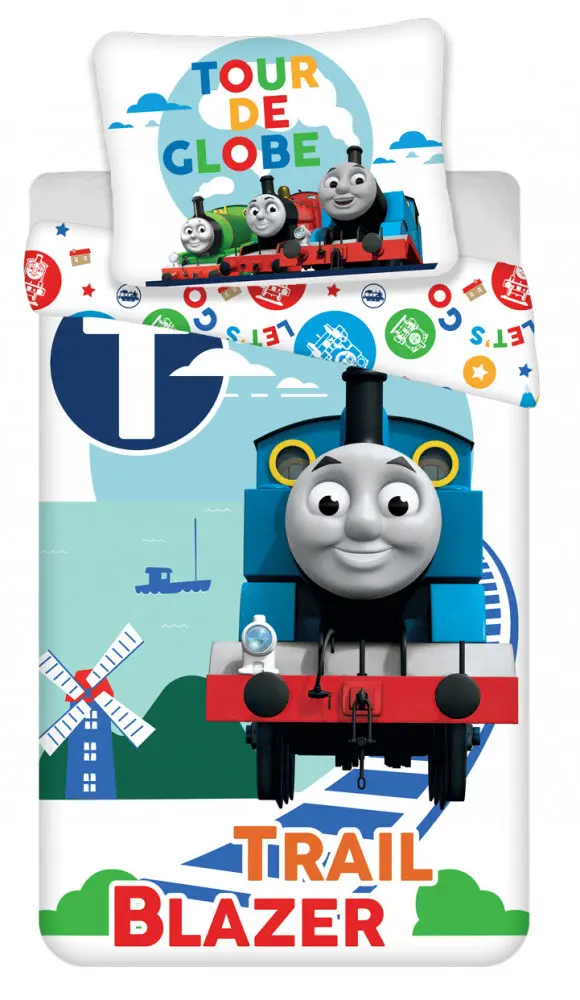 Thomas & Friends Bettbezug für Einzelbett 140x200cm, 70x90cm Produktfoto