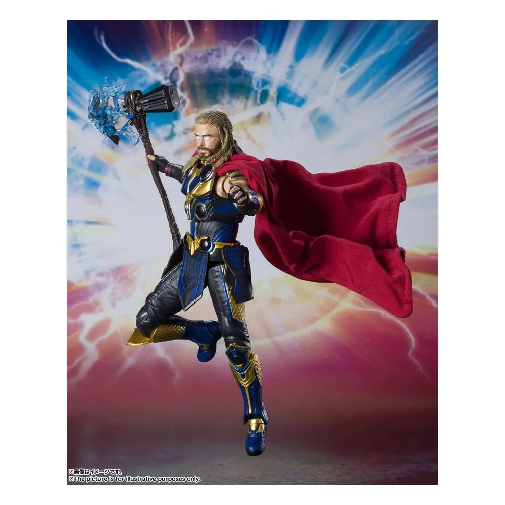 Thor: Love & Thunder S.H. Figuarts Actionfigur Thor 16 cm Produktfoto