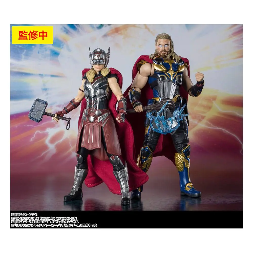Thor: Love & Thunder S.H. Figuarts Actionfigur Thor 16 cm Produktfoto