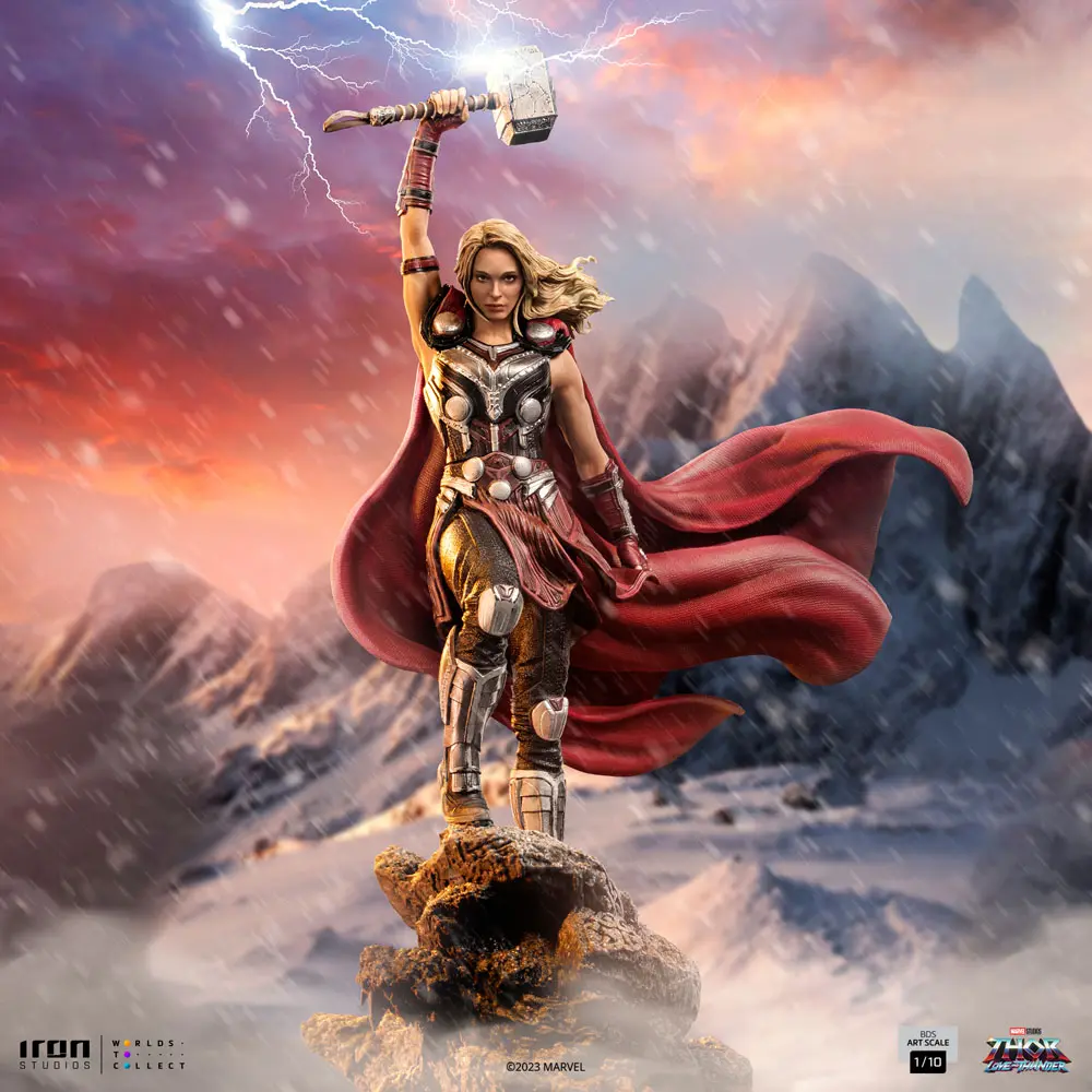 Thor: Love and Thunder BDS Art Scale Statue 1/10 Mighty Thor Jane Foster 29 cm Produktfoto