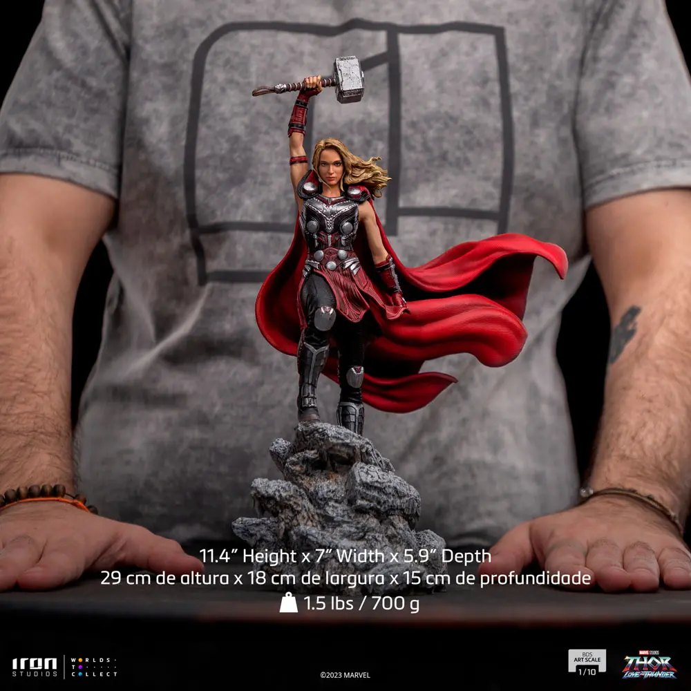 Thor: Love and Thunder BDS Art Scale Statue 1/10 Mighty Thor Jane Foster 29 cm Produktfoto