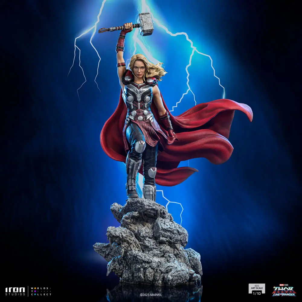 Thor: Love and Thunder BDS Art Scale Statue 1/10 Mighty Thor Jane Foster 29 cm Produktfoto