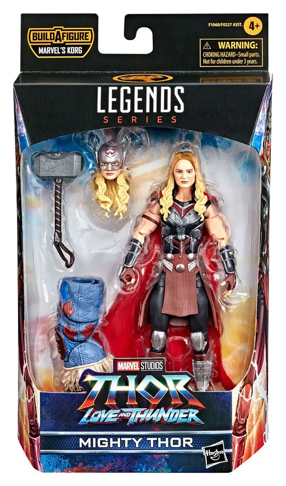 Thor: Love and Thunder Marvel Legends Series Actionfigur 2022 Marvel's Korg BAF #1: Mighty Thor 15 cm Produktfoto