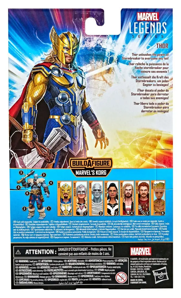 Thor: Love and Thunder Marvel Legends Series Actionfigur 2022 Thor 15 cm termékfotó