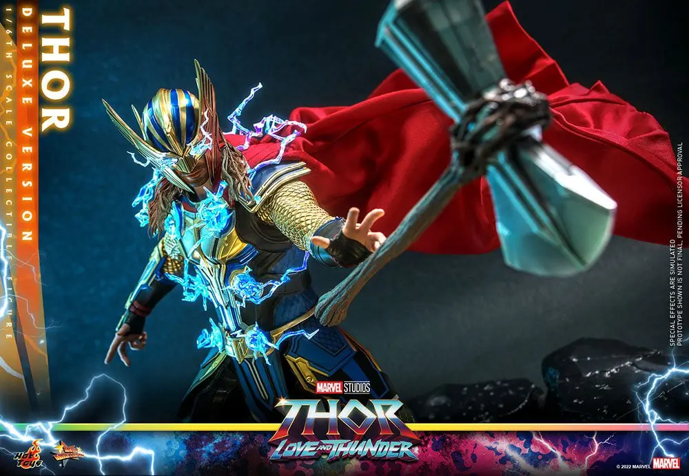 Thor: Love and Thunder Masterpiece Action Figur 1/6 Thor (Deluxe Version) 32 cm termékfotó