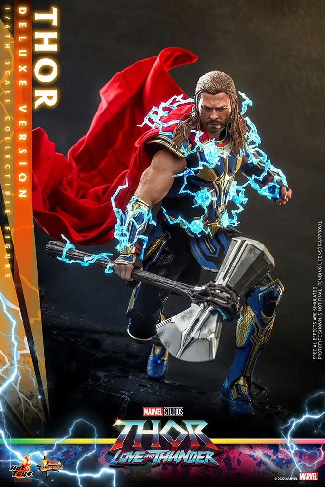 Thor: Love and Thunder Masterpiece Action Figur 1/6 Thor (Deluxe Version) 32 cm termékfotó