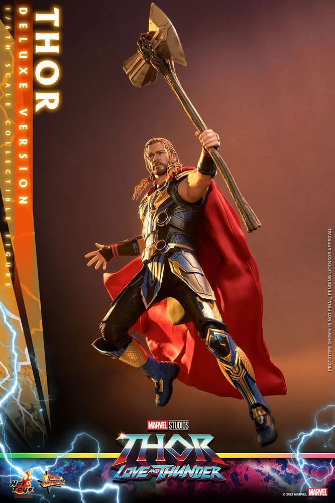 Thor: Love and Thunder Masterpiece Action Figur 1/6 Thor (Deluxe Version) 32 cm termékfotó