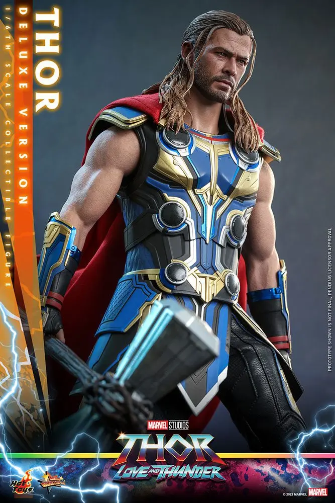 Thor: Love and Thunder Masterpiece Action Figur 1/6 Thor (Deluxe Version) 32 cm Produktfoto