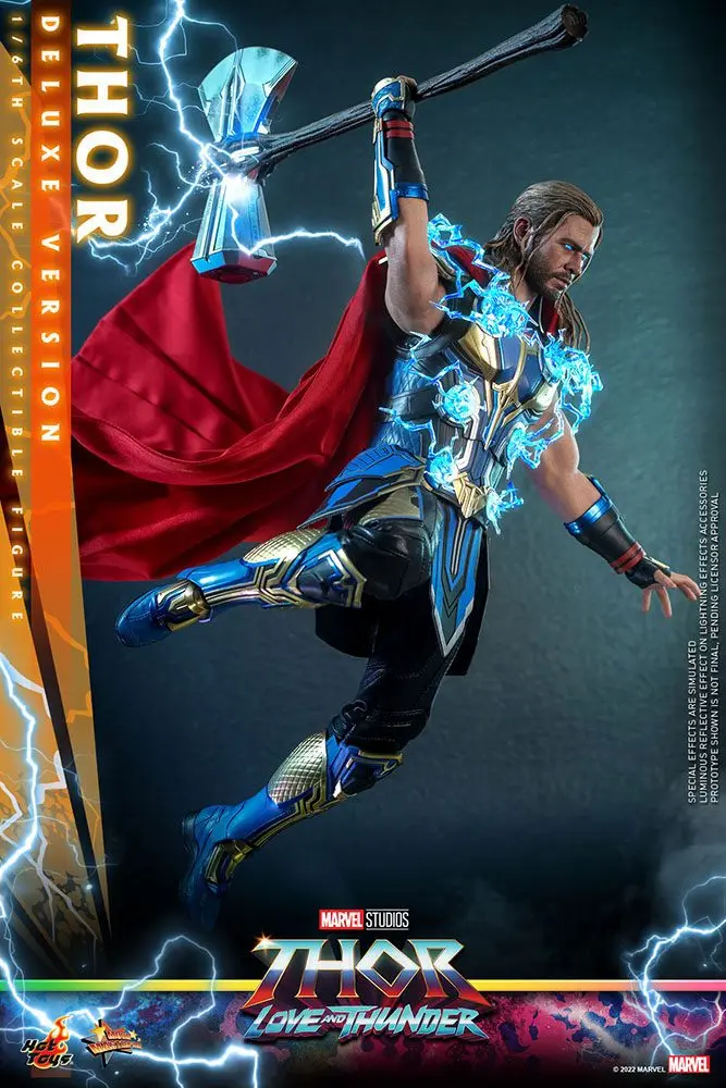 Thor: Love and Thunder Masterpiece Action Figur 1/6 Thor (Deluxe Version) 32 cm Produktfoto