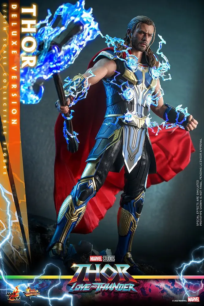 Thor: Love and Thunder Masterpiece Action Figur 1/6 Thor (Deluxe Version) 32 cm Produktfoto