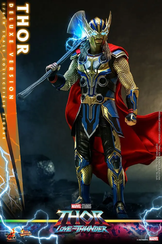 Thor: Love and Thunder Masterpiece Action Figur 1/6 Thor (Deluxe Version) 32 cm termékfotó