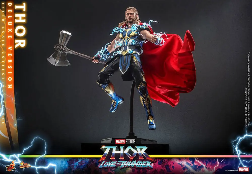 Thor: Love and Thunder Masterpiece Action Figur 1/6 Thor (Deluxe Version) 32 cm termékfotó