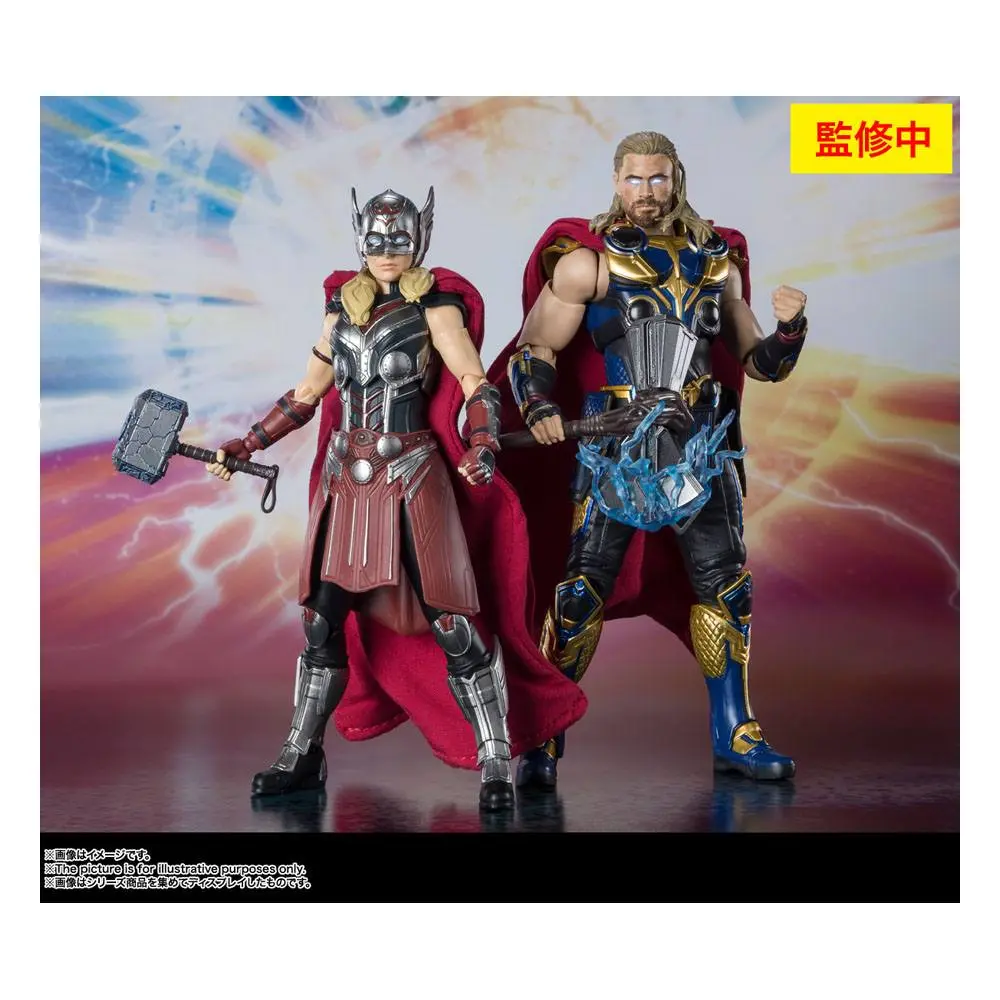Thor: Love & Thunder S.H. Figuarts Actionfigur Mighty Thor 15 cm Produktfoto