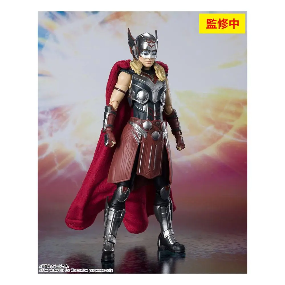 Thor: Love & Thunder S.H. Figuarts Actionfigur Mighty Thor 15 cm Produktfoto