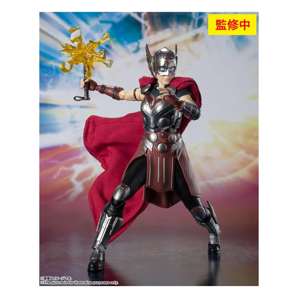 Thor: Love & Thunder S.H. Figuarts Actionfigur Mighty Thor 15 cm Produktfoto