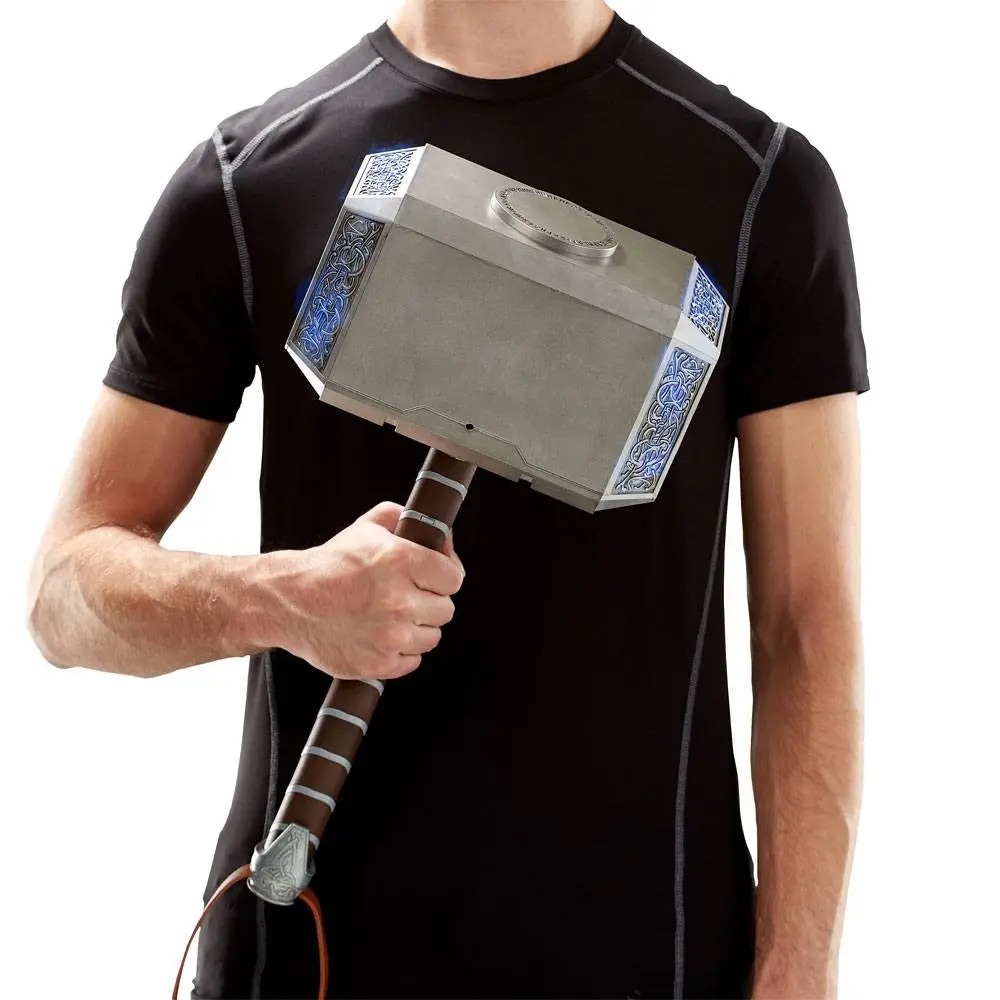Thor Marvel Legends Elektronischer Hammer Mjolnir Produktfoto