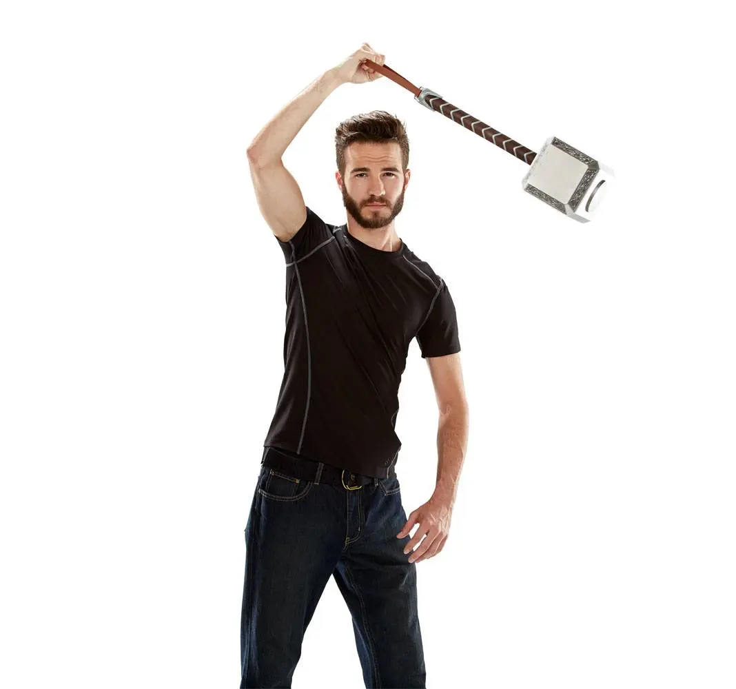 Thor Marvel Legends Elektronischer Hammer Mjolnir Produktfoto