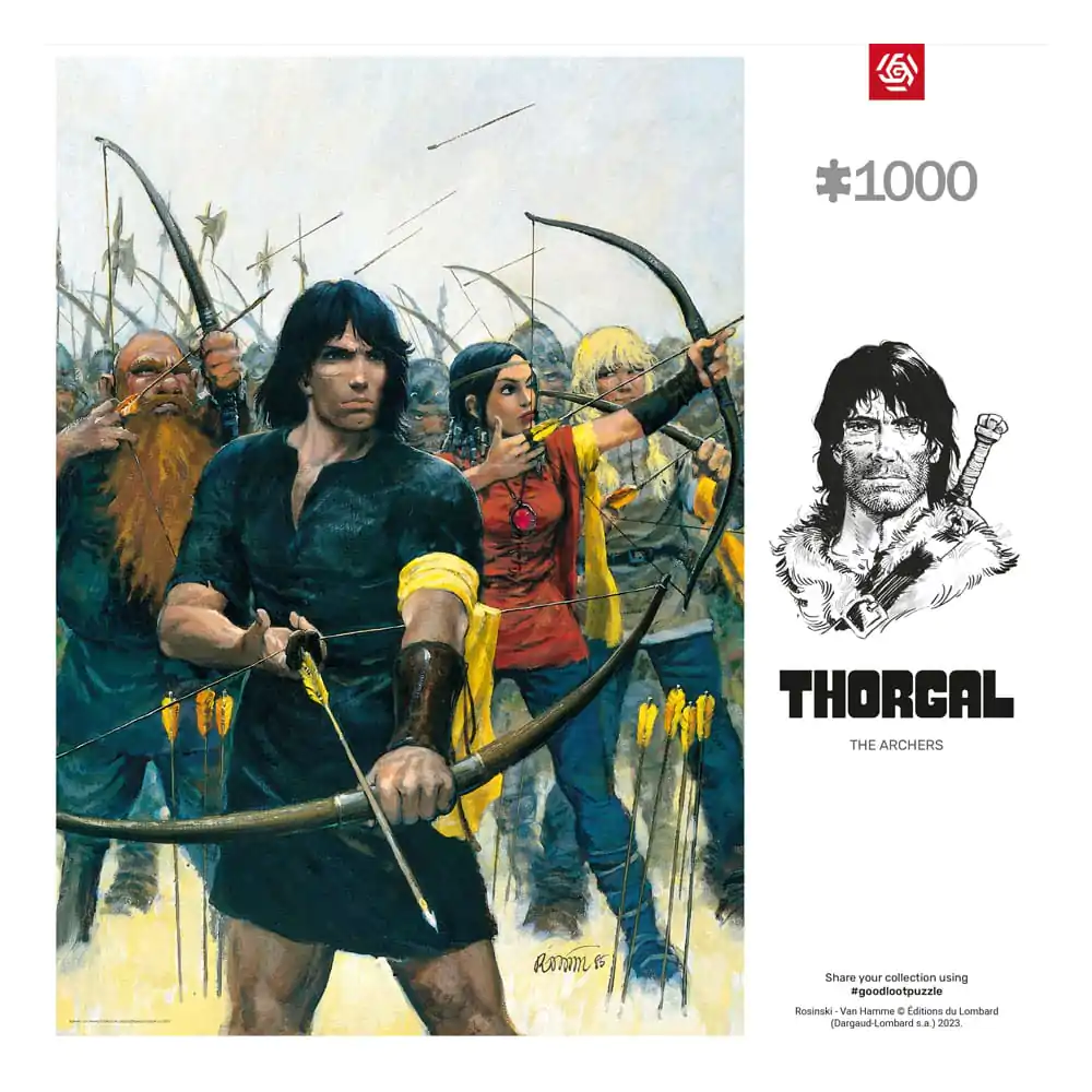 Thorgal Comic Puzzle The Archers / Lucznicy (1000 Teile) termékfotó