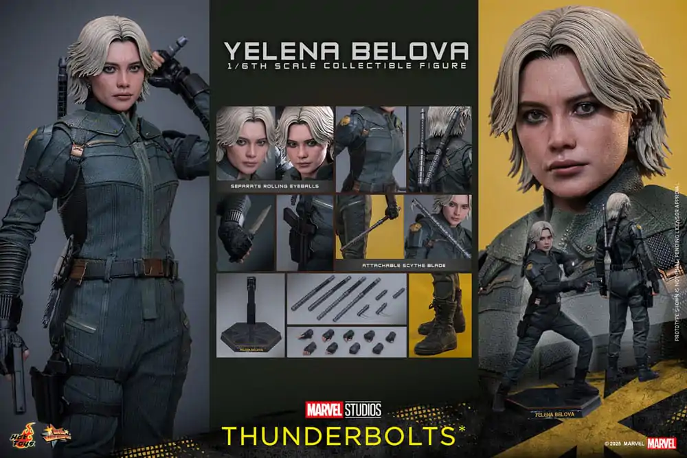 Thunderbolts Movie Masterpiece Actionfigur 1/6 Yelena Belova 28 cm Produktfoto