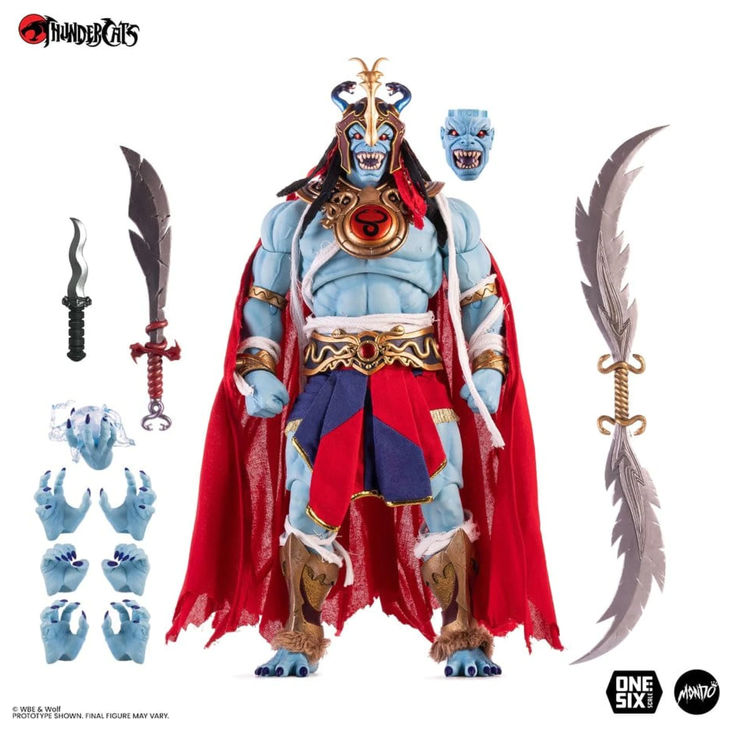 ThunderCats Actionfigur 1/6 Mumm-Ra 30 cm Produktfoto