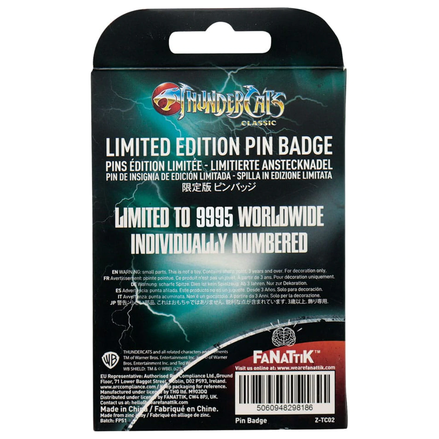 Thundercats Pin Anstecker Mumm-Ra Limitierte Edition Produktfoto