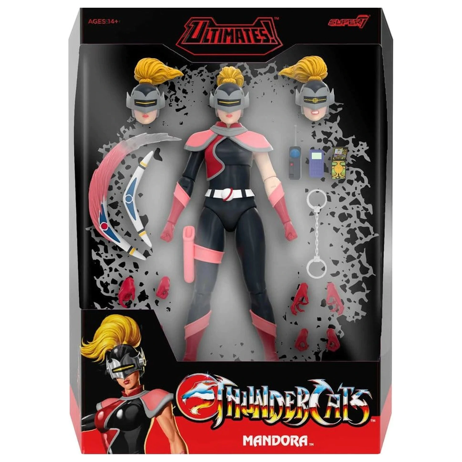 Thundercats Ultimates Action Figur Mandora 24 cm Produktfoto