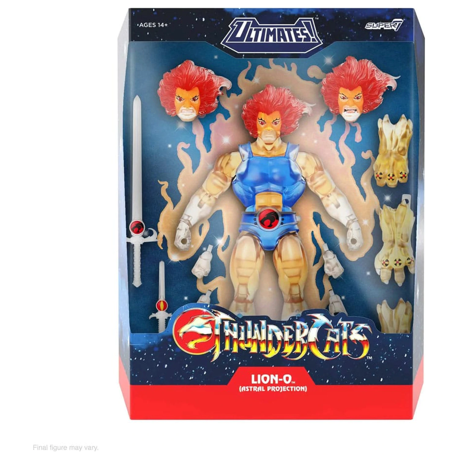 Thundercats Ultimates Action Figur Astral Projection Lion-O 18 cm Produktfoto