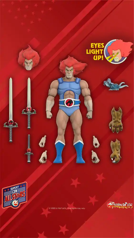 Thundercats Ultimates Actionfigur Lion-O (LED Eyes) 18 cm termékfotó