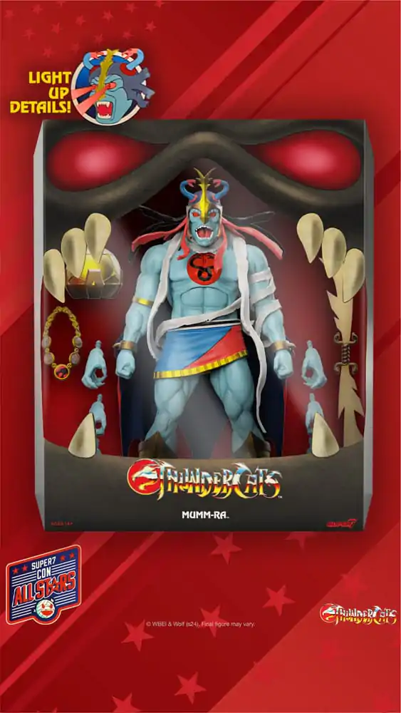 Thundercats Ultimates Actionfigur Mumm-Ra (LED Eyes) 18 cm termékfotó