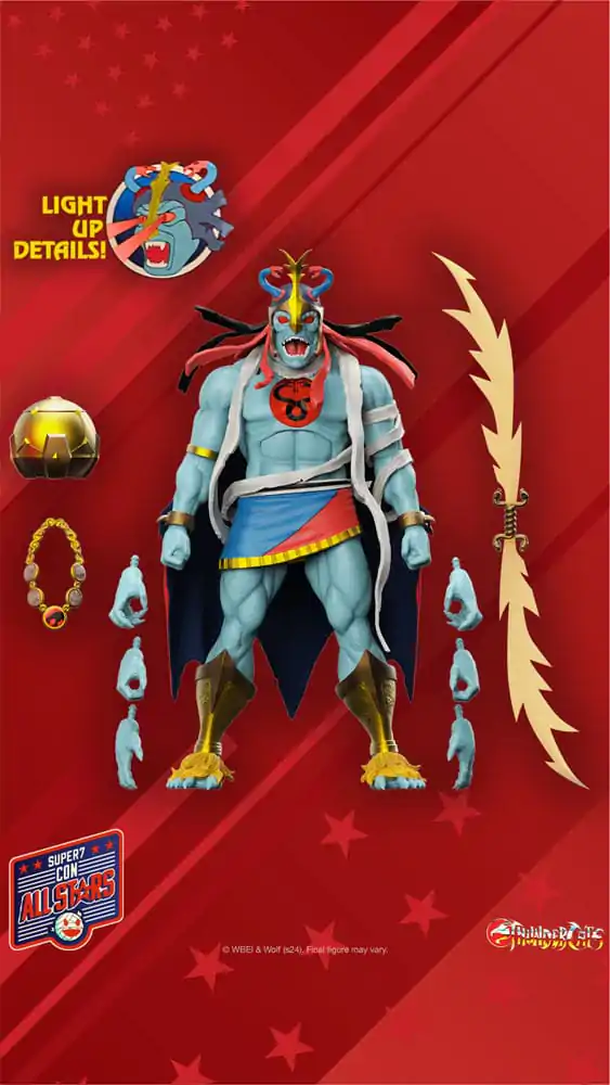 Thundercats Ultimates Actionfigur Mumm-Ra (LED Eyes) 18 cm termékfotó