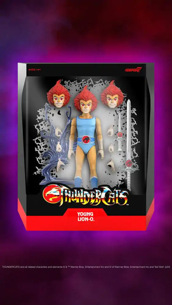 Thundercats Ultimates Actionfigur Young Lion-O 18 cm Produktfoto