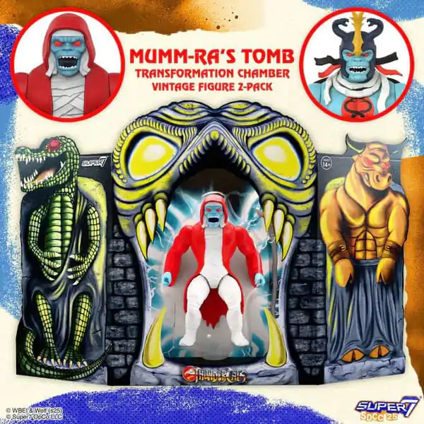 Thundercats Vintage Collection Actionfiguren 2er-Pack Mumm-Ra's Tomb 14 cm Produktfoto