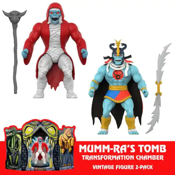 Thundercats Vintage Collection Actionfiguren 2er-Pack Mumm-Ra's Tomb 14 cm Produktfoto