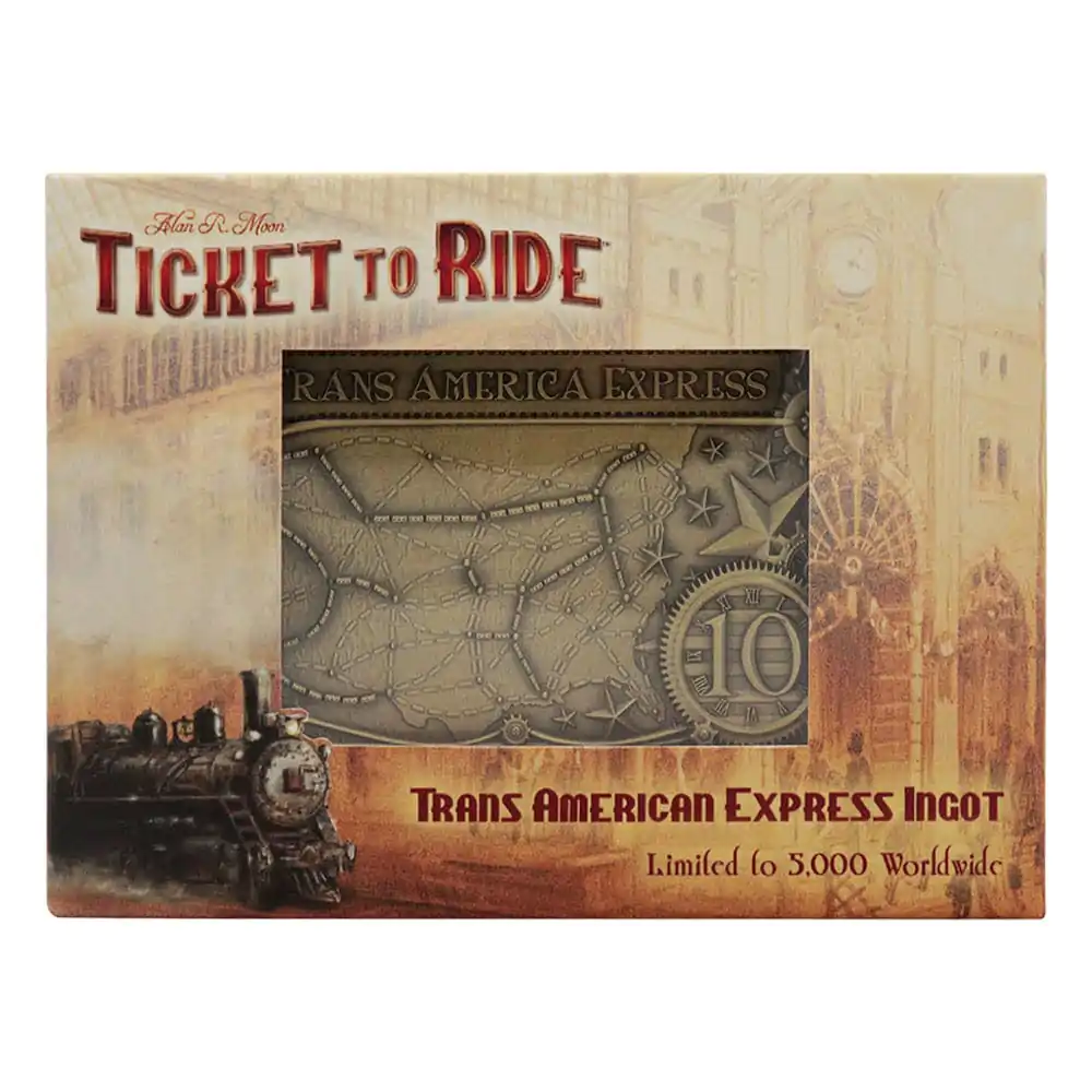 Ticket to Ride Metallbarren Trans America Express Limited Edition termékfotó