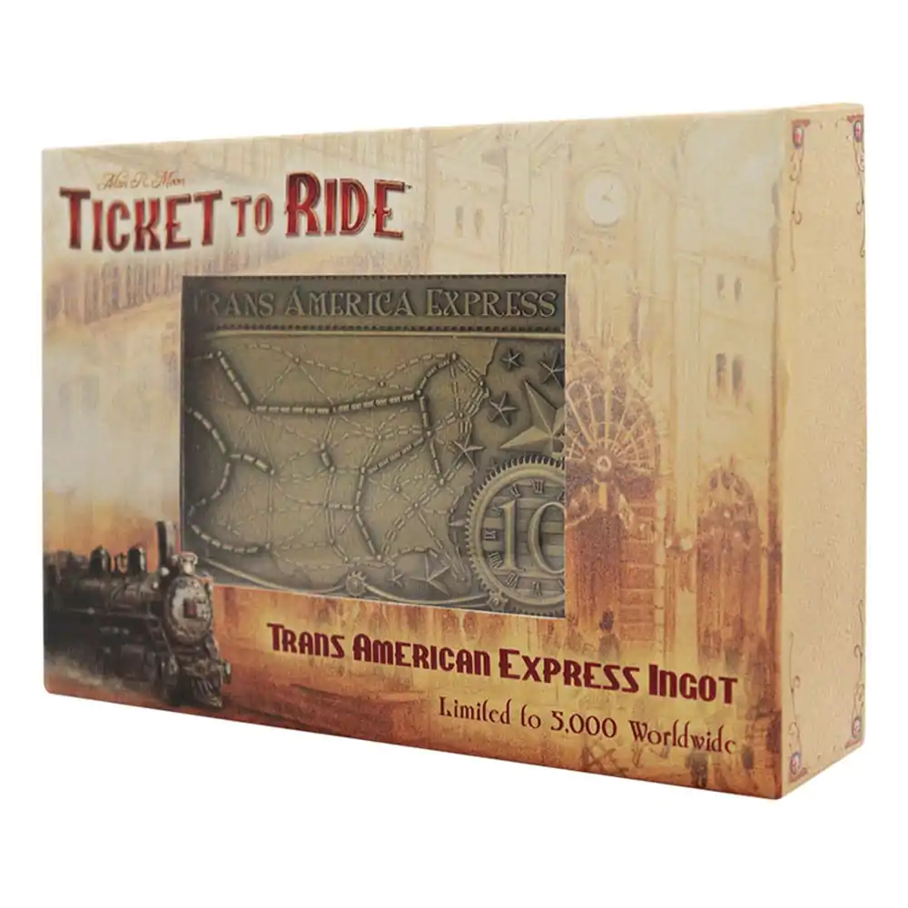 Ticket to Ride Metallbarren Trans America Express Limited Edition termékfotó