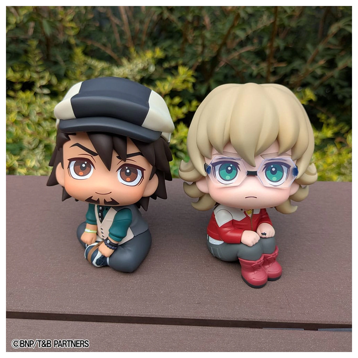 Tiger & Bunny Look Up PVC Statuen Kaburagi T Kotetsu & Barnaby Brooks Jr. Set (mit Geschenk) 11 cm Produktfoto