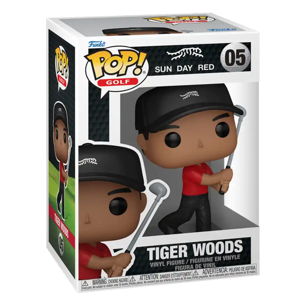 Tiger Woods Funko POP! Golf Vinyl Figur Tiger Woods (swing) 9 cm Produktfoto