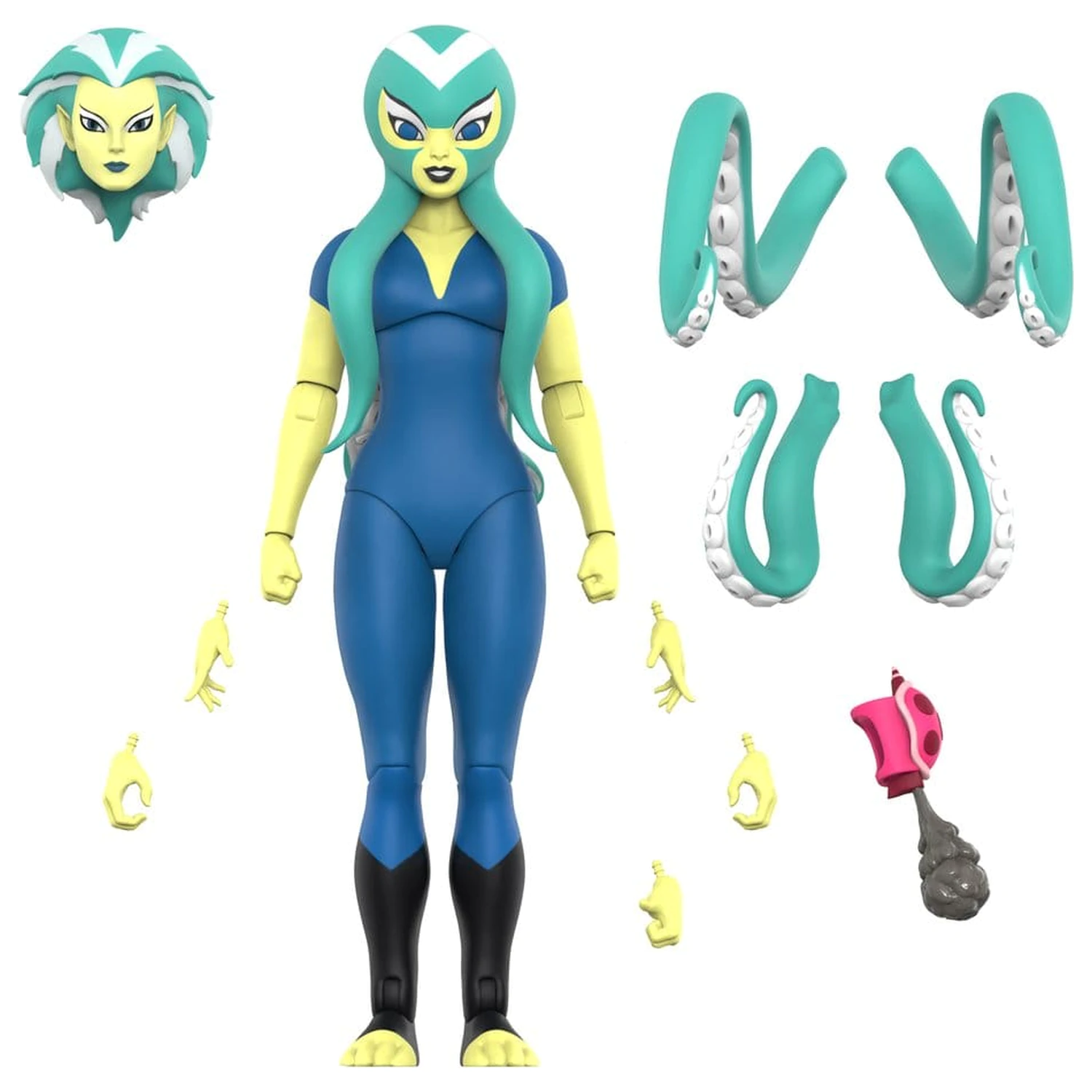 TigerSharks Ultimates Wave 01 Actionfigur Octavia (Hybrid) 18 cm Produktfoto