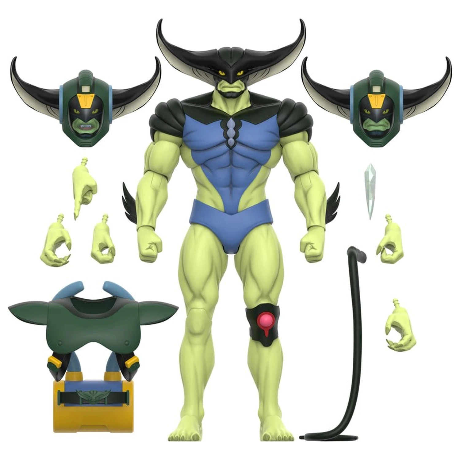 TigerSharks Ultimates Wave 01 Actionfigur T-Ray 18 cm Produktfoto