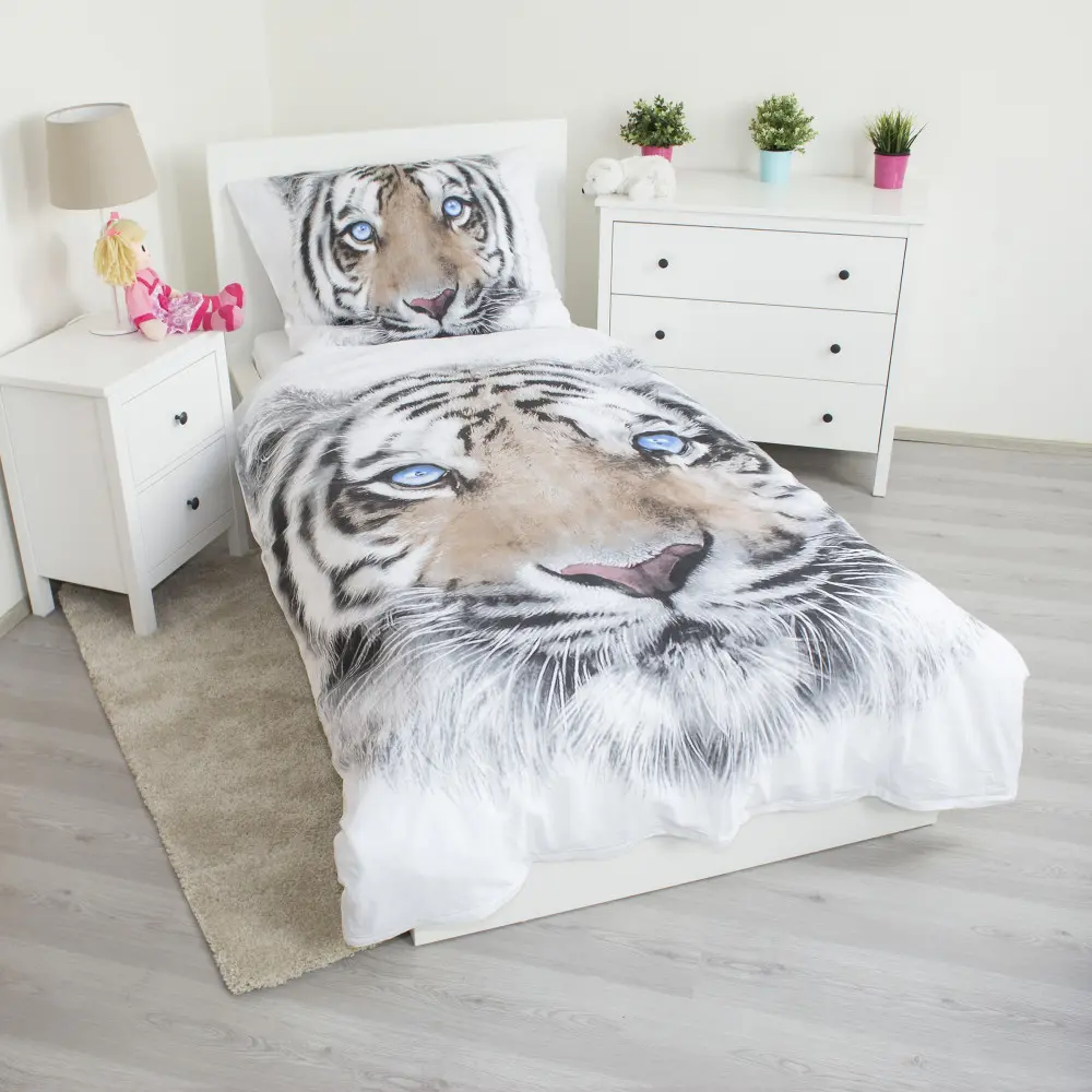 Tiger Bettbezug 140×200 cm, 70×90 cm Produktfoto