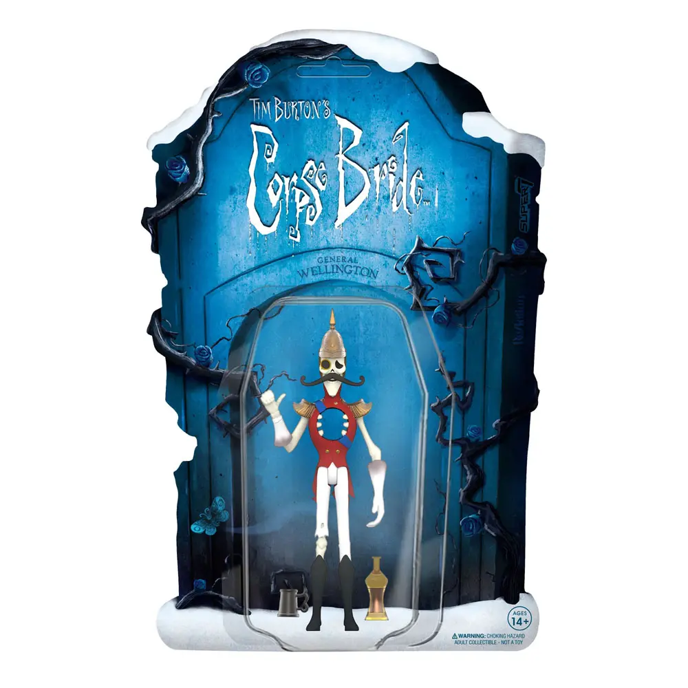 Tim Burton's Corpse Bride ReAction Actionfigur General Wellington 10 cm Produktfoto