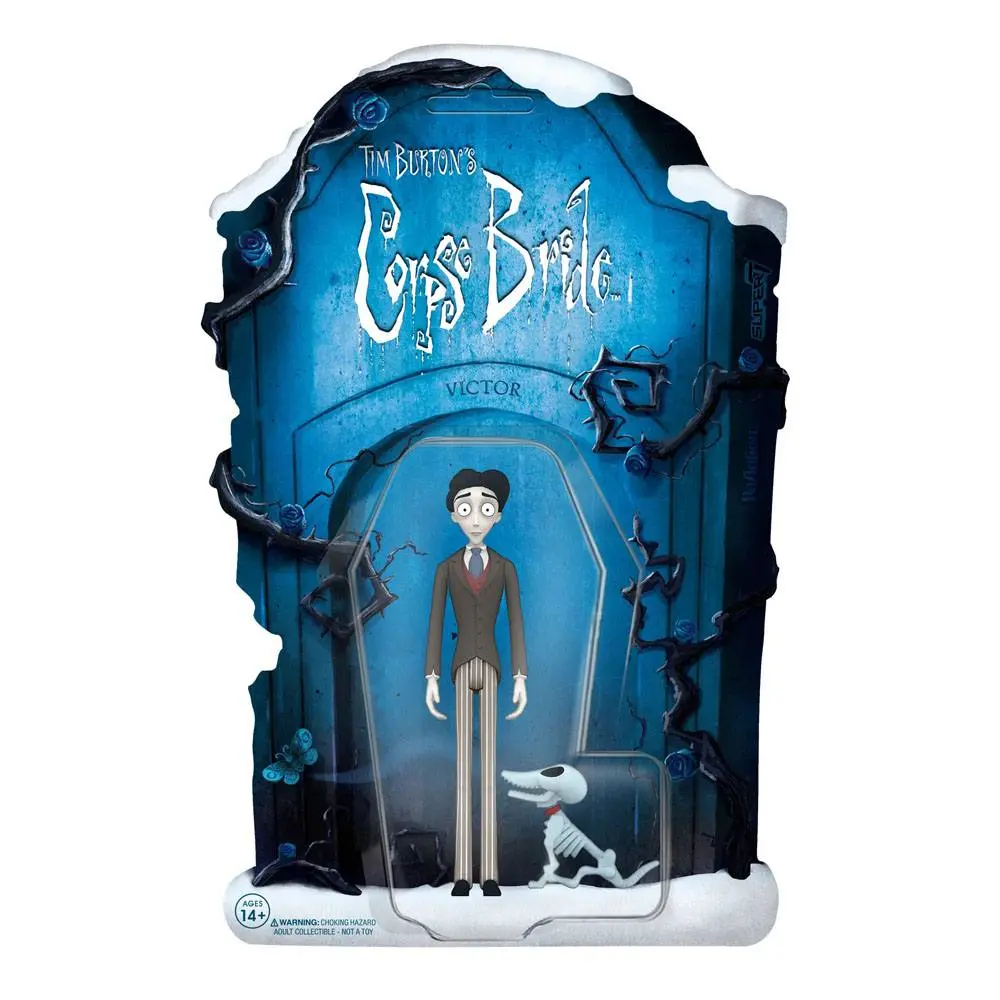 Tim Burton's Corpse Bride ReAction Actionfigur Victor Van Dort 10 cm Produktfoto