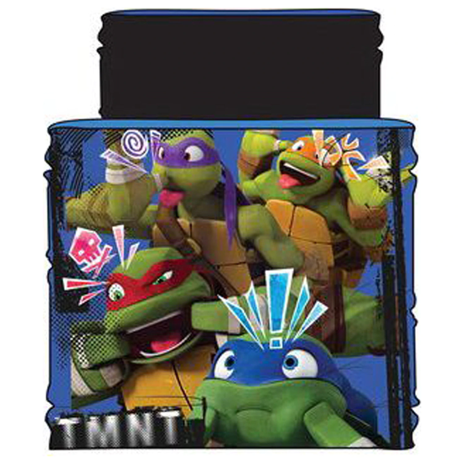 Teenage Mutant Ninja Turtles schwarzer Kinder Schal, Snood Produktfoto
