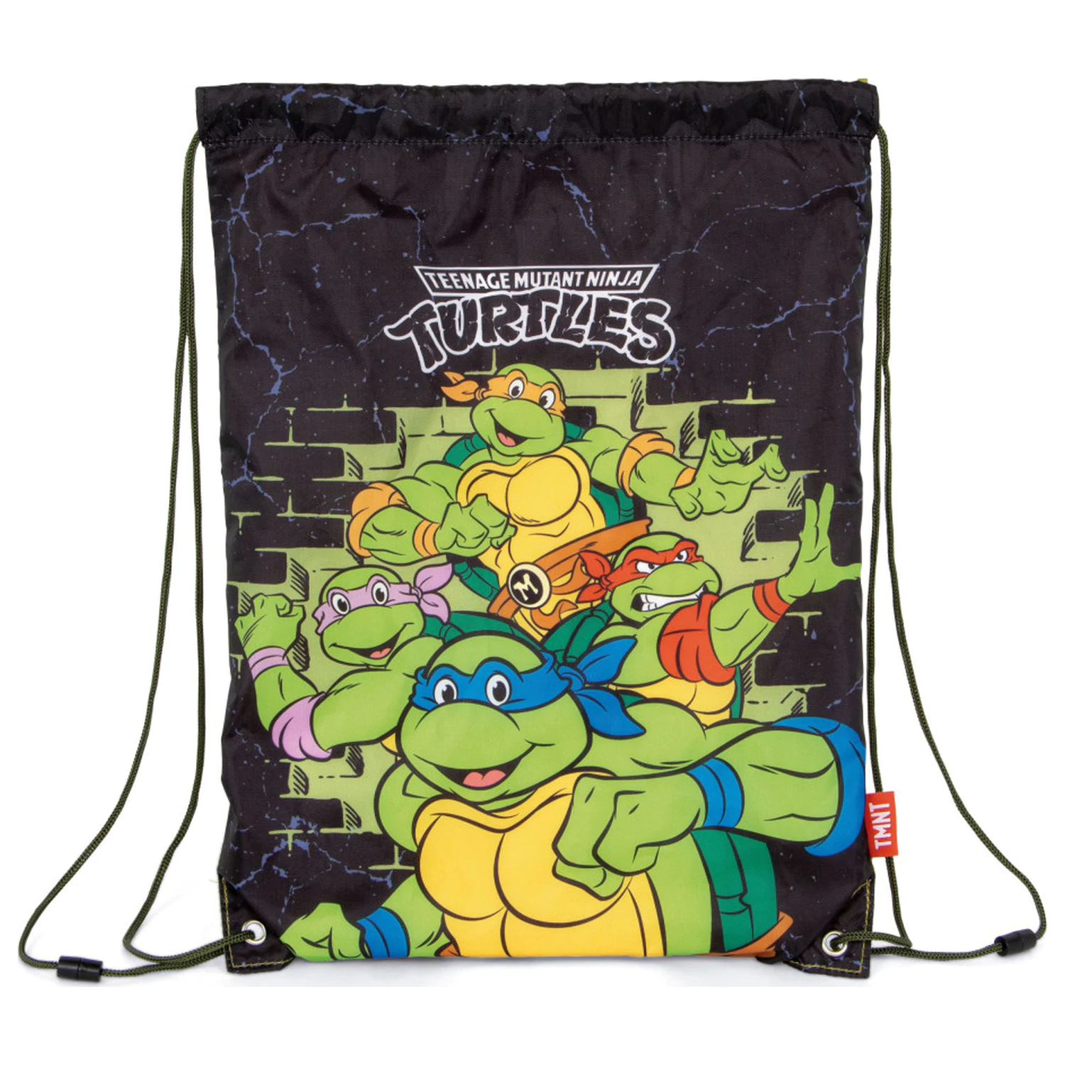 Teenage Mutant Ninja Turtles Bricks Sporttasche, Turnbeutel 44 cm Produktfoto