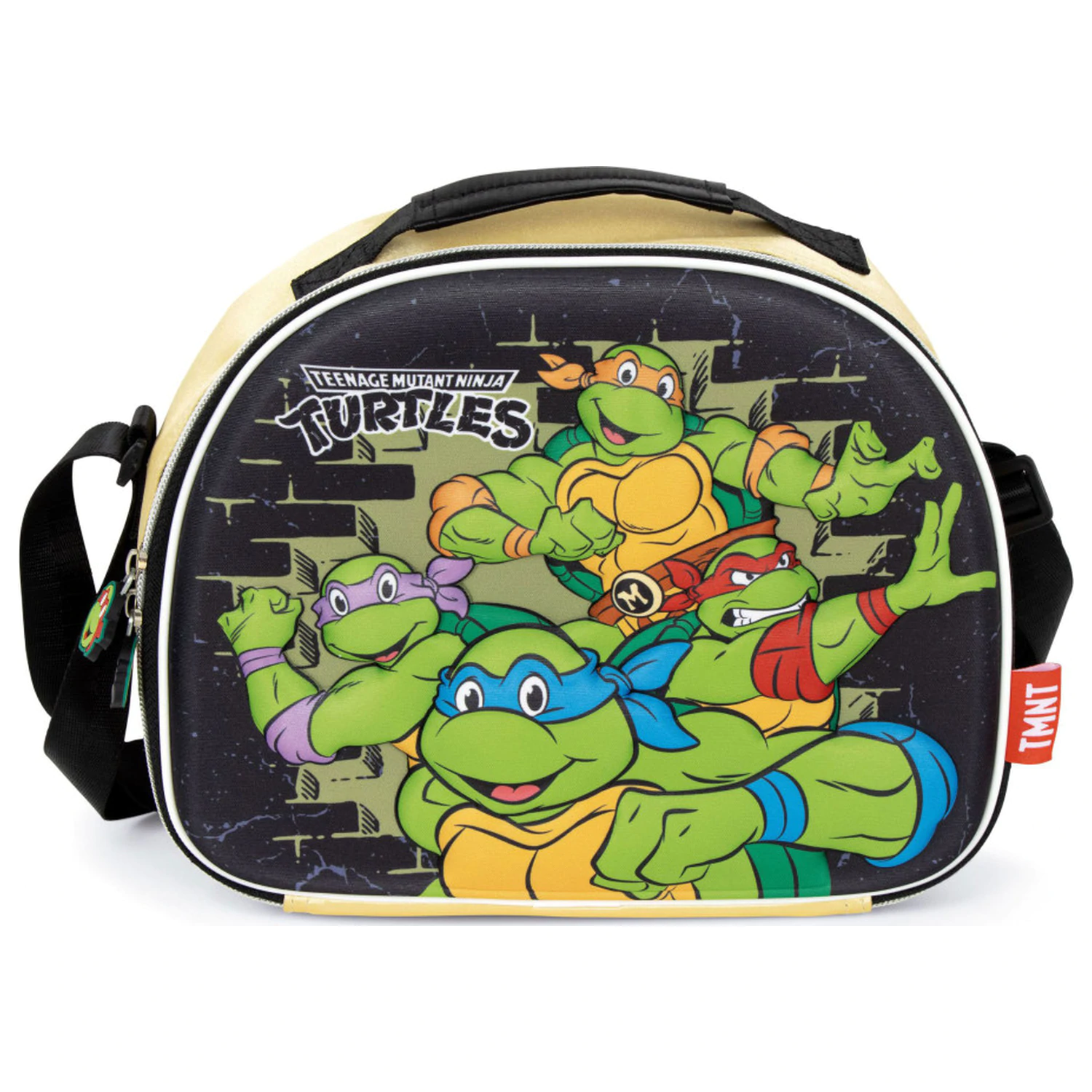 Teenage Mutant Ninja Turtles Power 3D thermische Brotzeittasche 26 cm Produktfoto