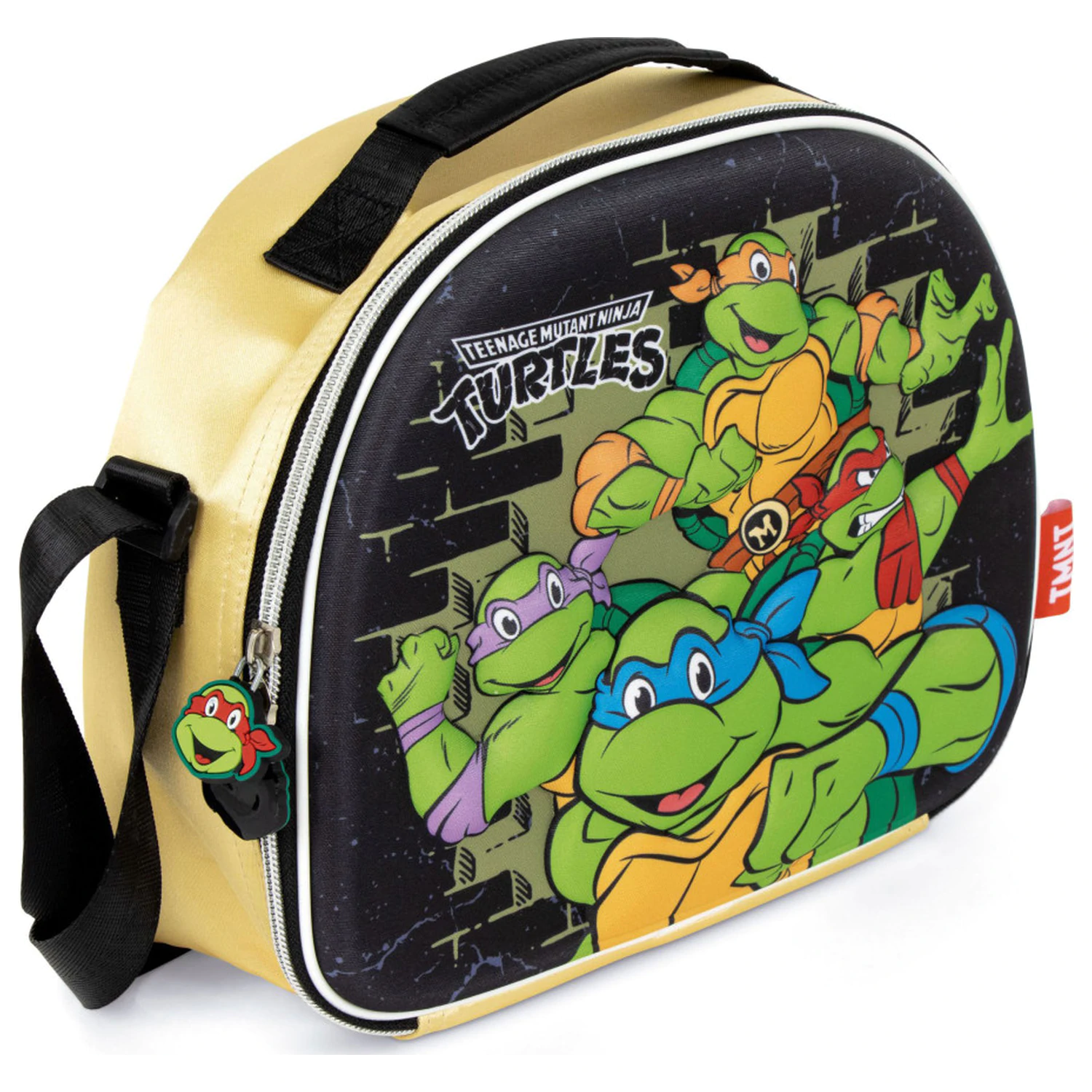 Teenage Mutant Ninja Turtles Power 3D thermische Brotzeittasche 26 cm Produktfoto