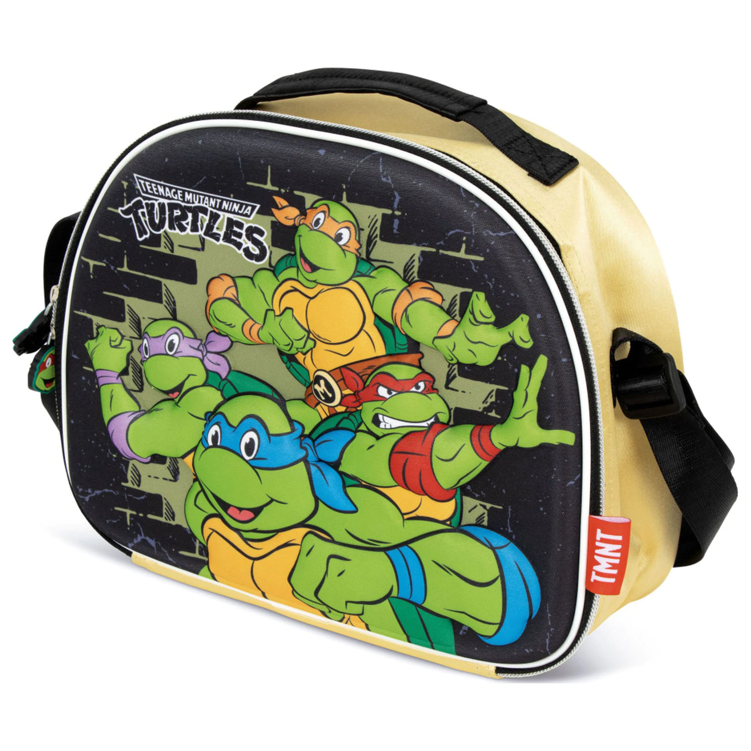 Teenage Mutant Ninja Turtles Power 3D thermische Brotzeittasche 26 cm Produktfoto