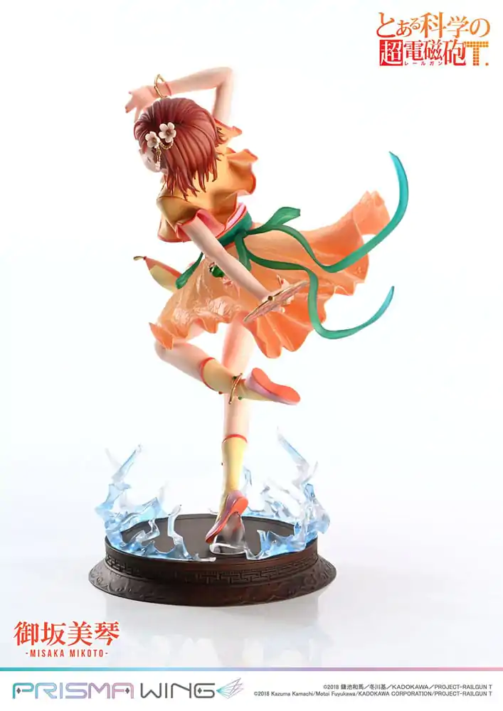 To Aru Kagaku no Railgun Prisma Wing PVC Statue 1/7 Misaka Mikoto 22 cm termékfotó